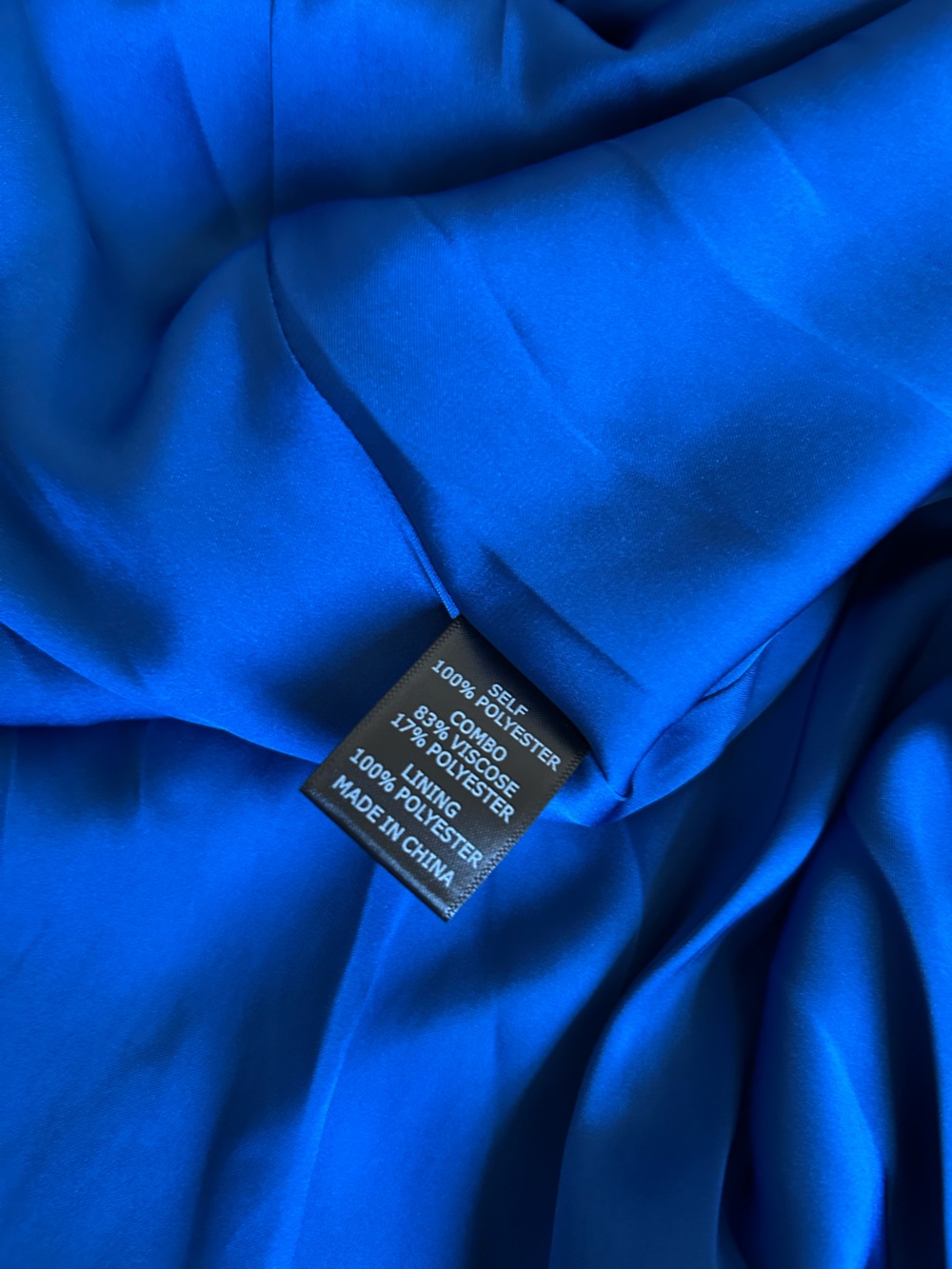La Ligne Estelle Midi Dress XSmall Cobalt Blue - Picture 10 of 10